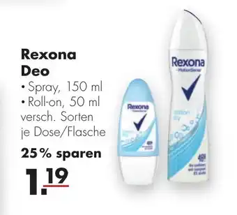 Handelshof Rexona Deo Angebot