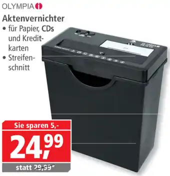 Pfennigpfeiffer Olympia Aktenvernichter Angebot