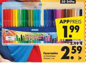 Mäc Geiz Fasermaler Angebot