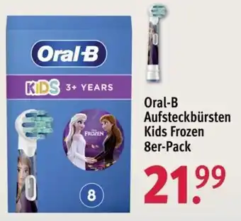 Rossmann Oral-B Aufsteckbürsten Kids Frozen 8er-Pack Angebot