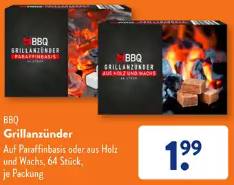 Aldi Süd BBQ Grillanzünder Angebot