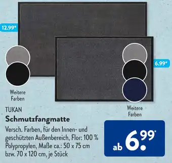 Aldi Süd TUKAN Schmutzfangmatte Angebot