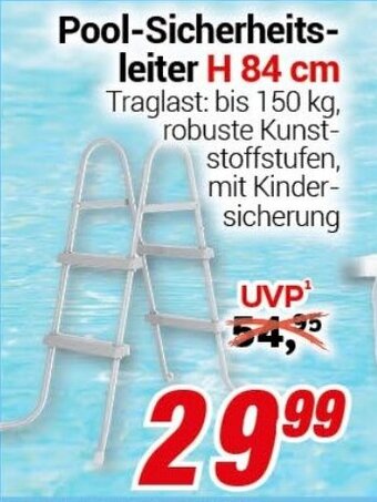 CENTERSHOP Pool-Sicherheits-leiter H 84 cm Angebot