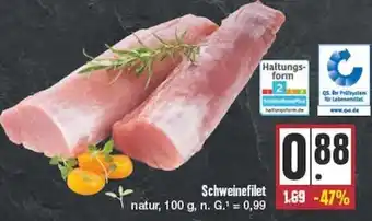 Edeka Schweinefilet 100 g Angebot