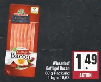 Edeka Wiesenhof Geflügel Bacon 80 g Packung Angebot