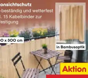 Netto Marken-Discount Balkonsichtschutz Angebot