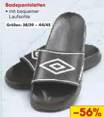 Netto Marken-Discount Herren badepantoletten Angebot