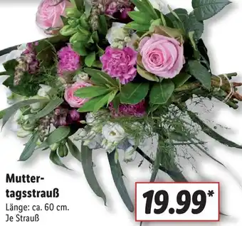 Lidl Muttertagsstrauß Angebot