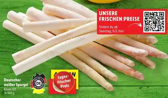 Lidl Deutscher weißer Spargel 500 g Angebot