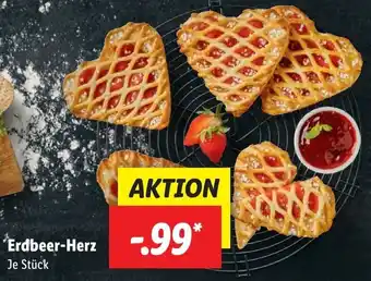 Lidl Erdbeer-Herz Angebot