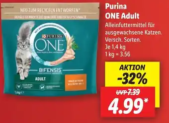 Lidl PURINA ONE ADULT 1kg Angebot