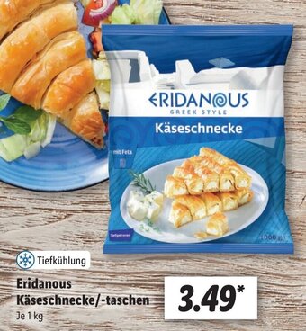 Lidl Eridanous Käseschnecke/-taschen 1kg Angebot