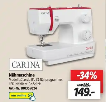 Lidl Nähmaschine Angebot