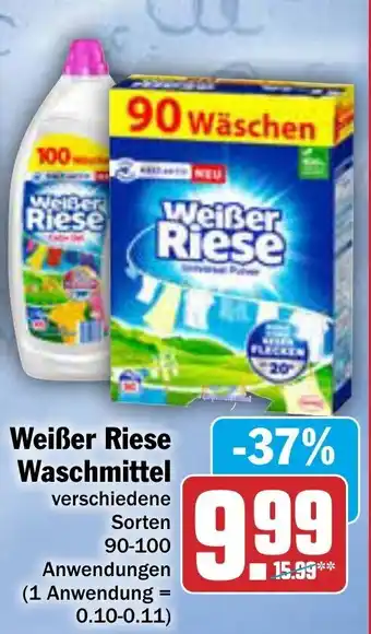 AEZ Weißer Riese Waschmittel 90-100wl Angebot