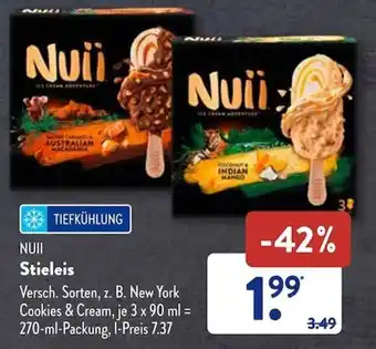 Aldi Süd Nuii Stieleis 270 ml Packung Angebot