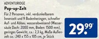 Aldi Süd Pop-up-Zelt Angebot