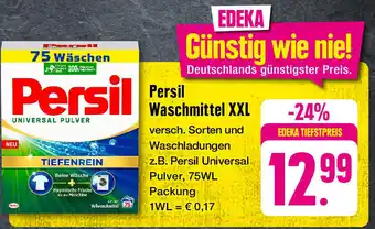 Edeka Persil Waschmittel XXL Angebot