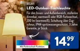 Aldi Süd LED-Outdoor-Tischleuchte Angebot