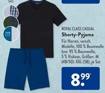 Aldi Süd Shorty-Pyjama Angebot