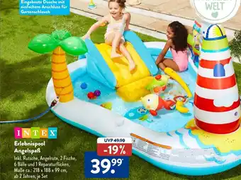 Aldi Süd Erlebnispool Angelspaß 218x188x99cm Angebot