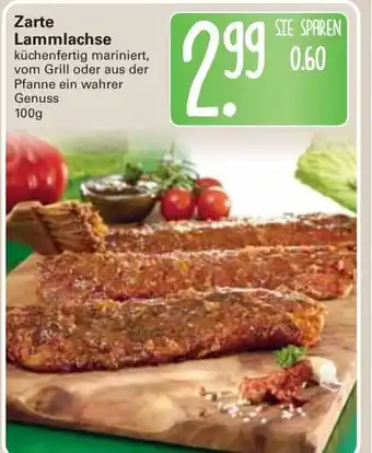 WEZ Zarte Lammlachse 100g Angebot