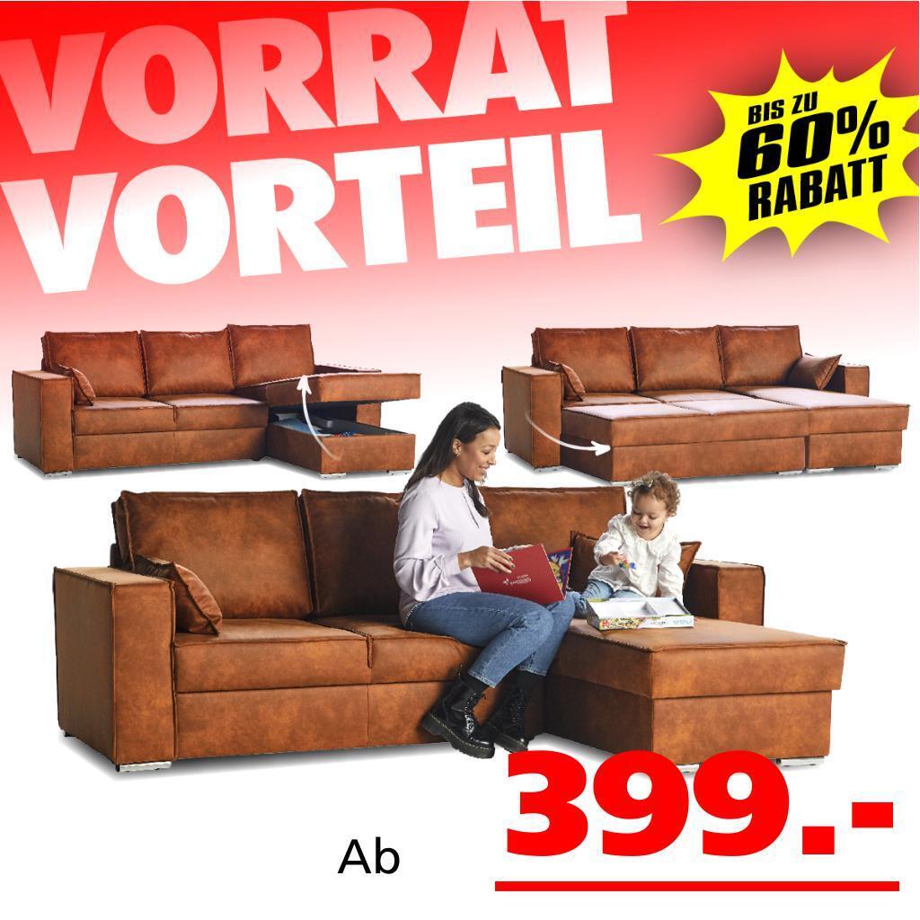 Seats and sofas vince ecksofa Angebot bei Seats and Sofas