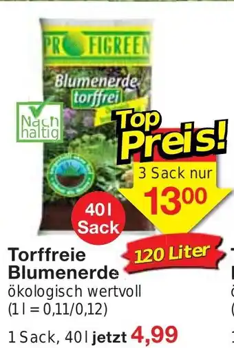 Jawoll Torffreie Blumenerde 1 sack Angebot