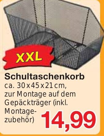 Jawoll XXL Schultaschenkorb Angebot