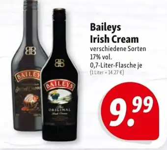 Nah & Frisch Baileys Irish Cream 700ml Angebot