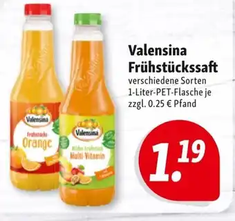 Nah & Frisch Valensina Frühstückssaft 1L Angebot