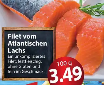 Famila Nord Ost Filet vom Atlantischen Lachs 100 g Angebot