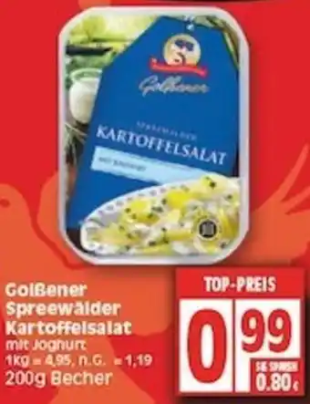 Edeka GolBener Spreewälder Kartoffelsalat 200g Becher Angebot