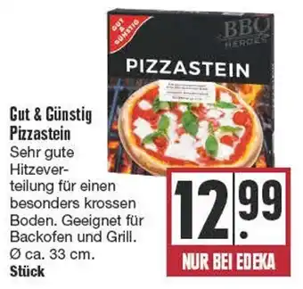 Edeka Gut & Günstig Pizzastein Angebot