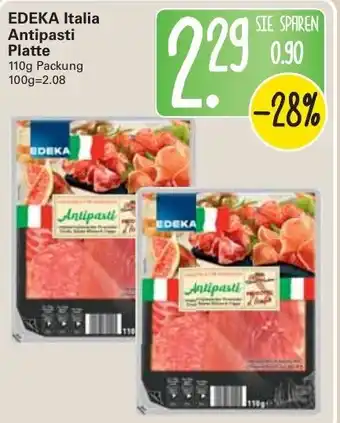 WEZ Edeka Italia Antipasti Platte 110g Angebot