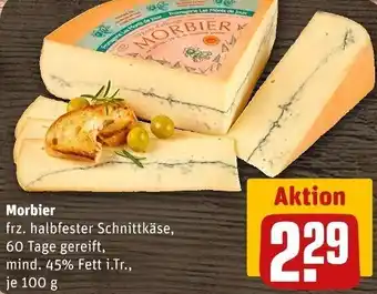 REWE Morbier 100 g Angebot