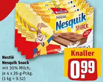 REWE Nestlé Nesquik Snack 4 x 26-g-Pckg. Angebot