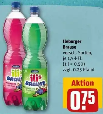 REWE Ileburger Brause 1,5-l-Fl. Angebot