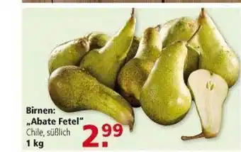 Multi Markt Birnen:,,Abate Fetel Angebot