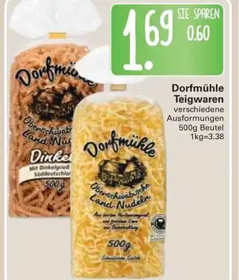 WEZ Dorfmühle Teigwaren 500 g Angebot