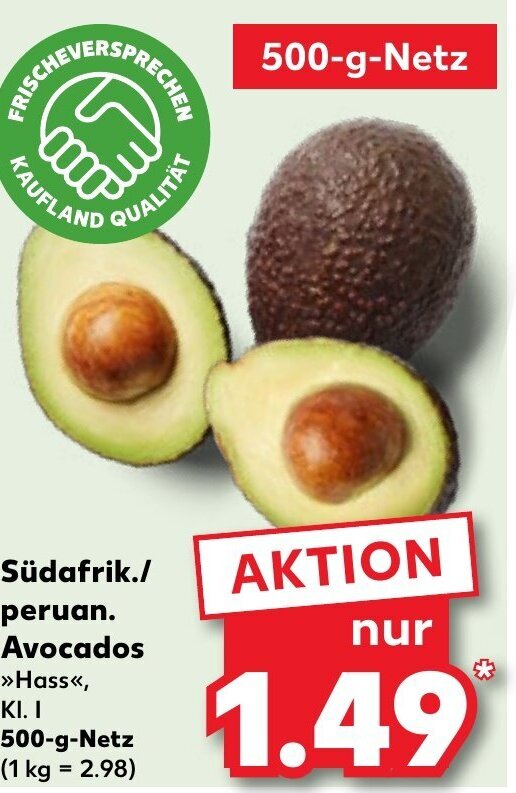 Südafrik./ peruan. Avocados >>Hass