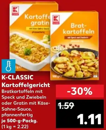 Kaufland K-CLASSIC Kartoffelgericht 500 g Packg. Angebot