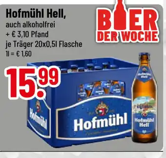 trinkgut Hofmühl Hell 20*500ml Angebot