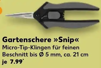 Kaufland Fiskars Gartenschere >>Snip<< Angebot