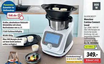 Lidl SILVERCRESTⓇ Monsieur Cuisine Connect trend Angebot