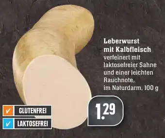 Edeka Neukauf Leberwurst mit Kalbfleisch 100g Angebot