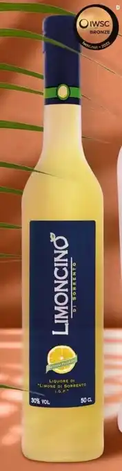 Lidl LIMONCINO ORIGINALE DI SORRENTO 0,5 L-Fl. Angebot