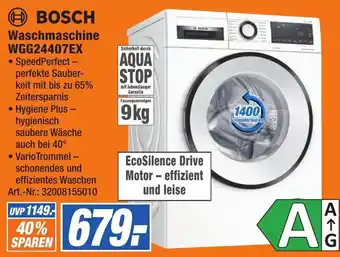 Expert Technomarkt BOSCH Waschmaschine WGG24407EX Angebot