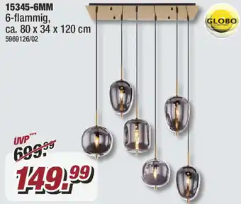 Poco Globo Lighting Pendelleuchte 15345-6MM Angebot