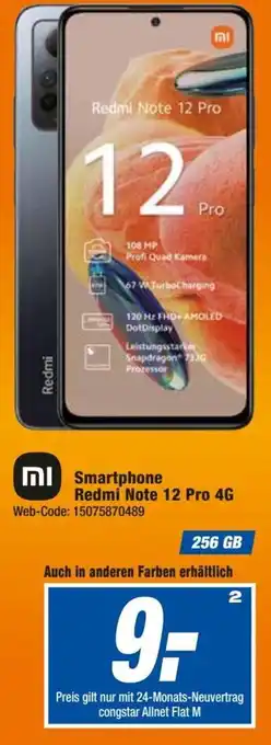 HEM Expert Smartphone Redmi Note 12 Pro 4G Angebot