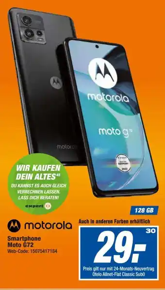 HEM Expert motorola Smartphone Moto G72 Angebot